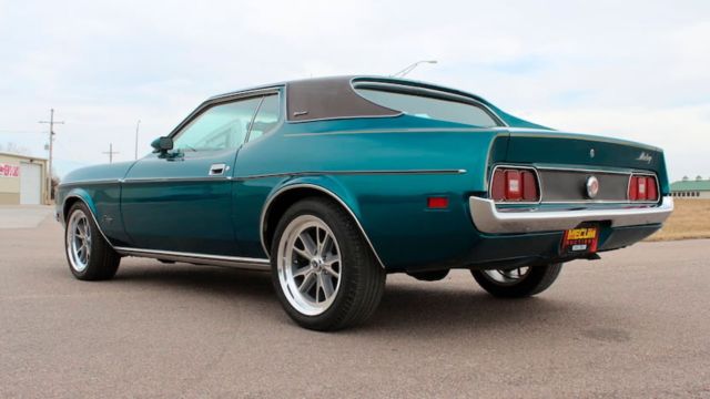 1972 Green Ford Mustang