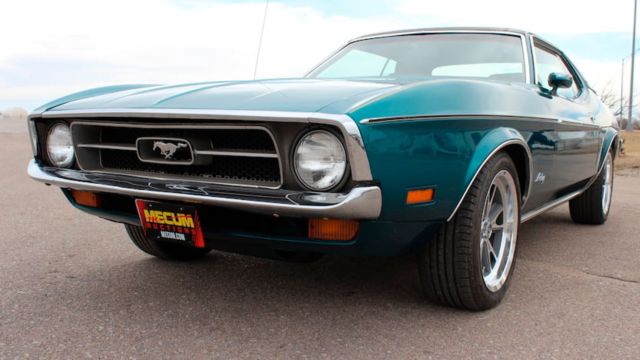 1972 Green Ford Mustang