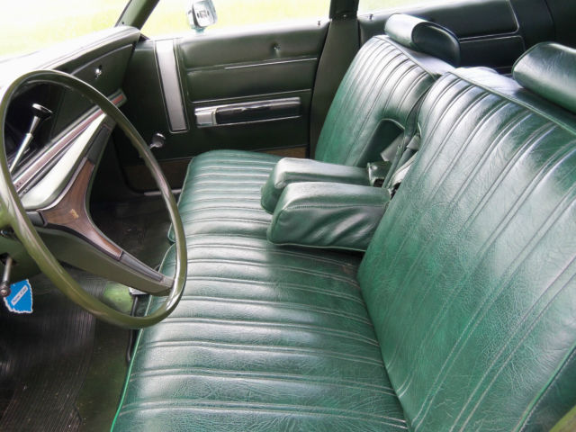 1972 Green Chrysler Town &- Country Wagon