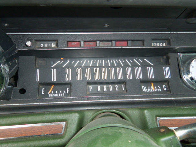 1972 Green Chrysler Town &- Country Wagon