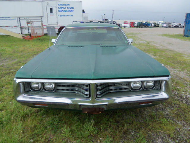 1972 Green Chrysler Town &- Country Wagon