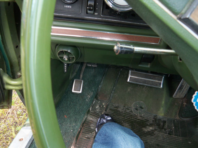 1972 Green Chrysler Town &- Country Wagon