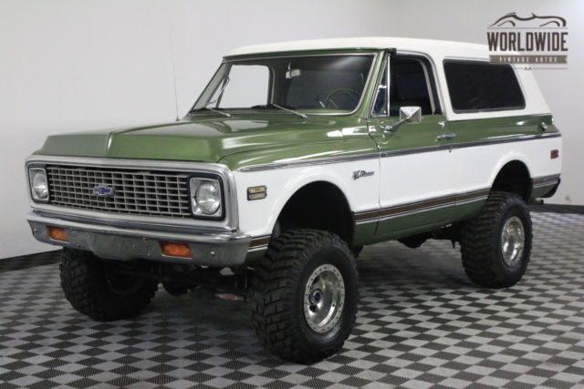 1972 Green Chevrolet Blazer