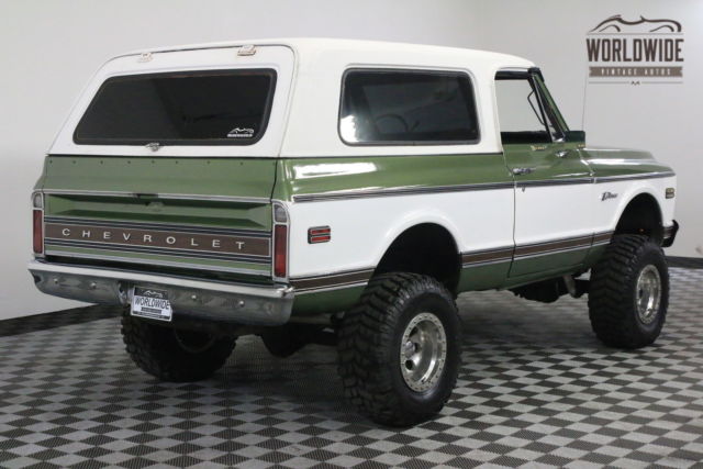 1972 Green Chevrolet Blazer