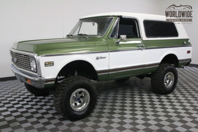 1972 Green Chevrolet Blazer