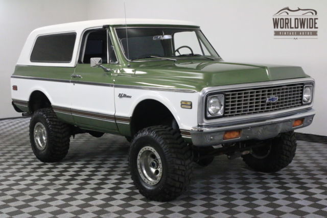 1972 Green Chevrolet Blazer