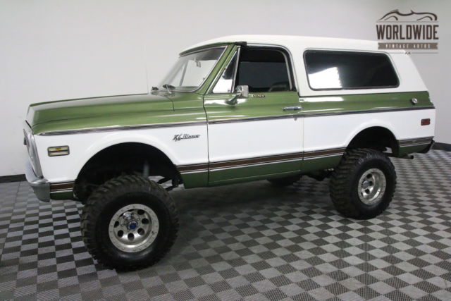 1972 Green Chevrolet Blazer