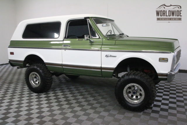 1972 Green Chevrolet Blazer