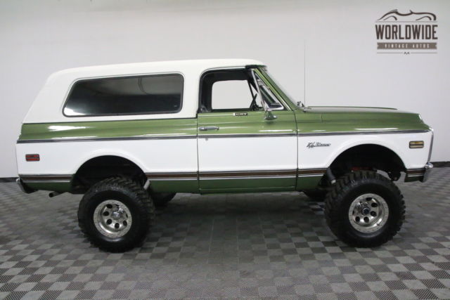 1972 Green Chevrolet Blazer