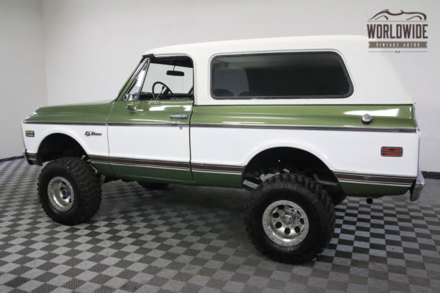 1972 Green Chevrolet Blazer