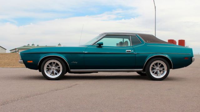 1972 Green Ford Mustang
