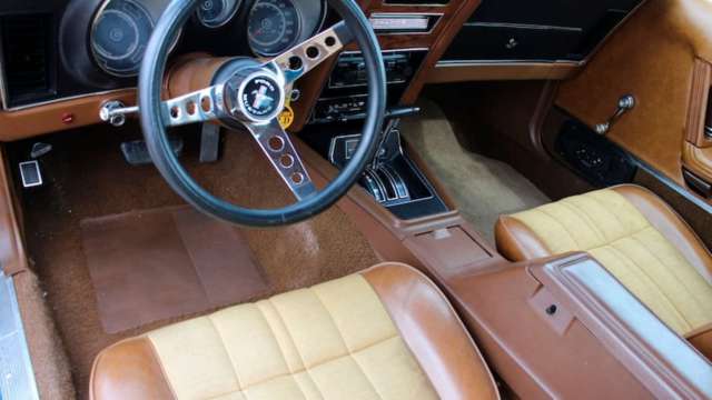 1972 Green Ford Mustang