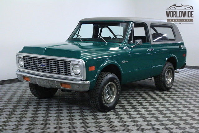 1972 Green Chevrolet Blazer