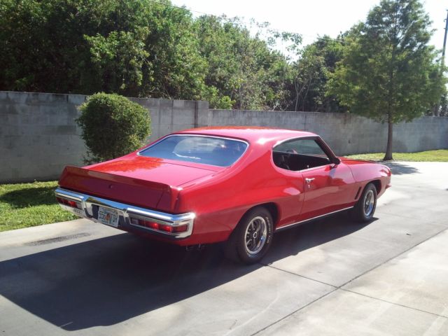 1972 Red Pontiac GTO Coupe