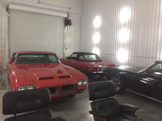 1972 Red Pontiac GTO Coupe