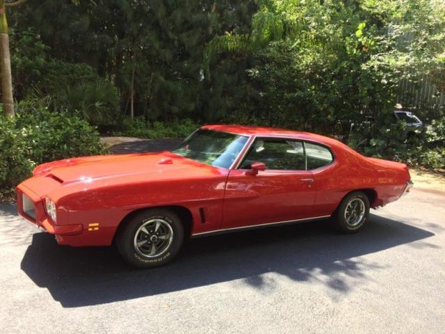 1972 Red Pontiac GTO Coupe