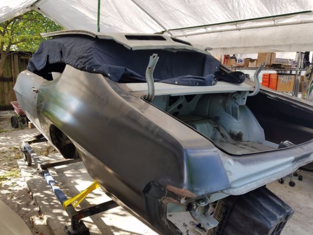 1972 Orange Pontiac GTO Coupe