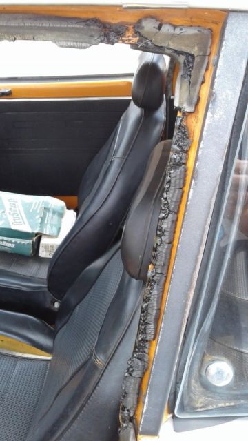 1972 Orange Honda 600 Coupe Coupe