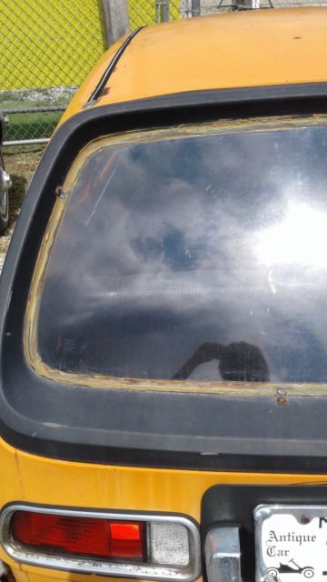 1972 Orange Honda 600 Coupe Coupe