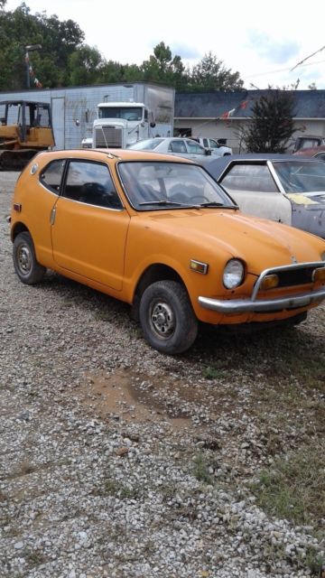 1972 Orange Honda 600 Coupe Coupe
