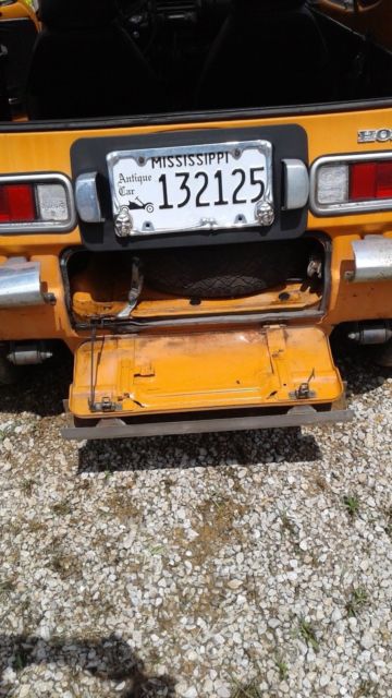 1972 Orange Honda 600 Coupe Coupe