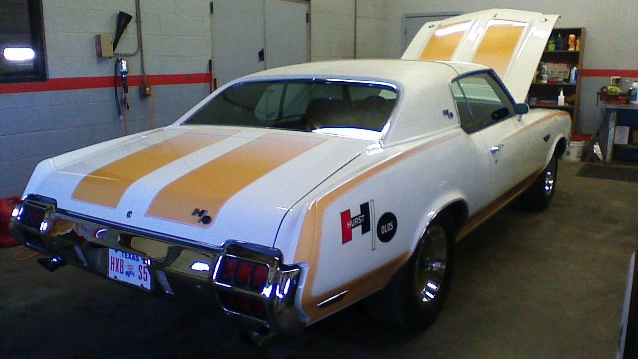 1972 White Oldsmobile 442 HARD TOP