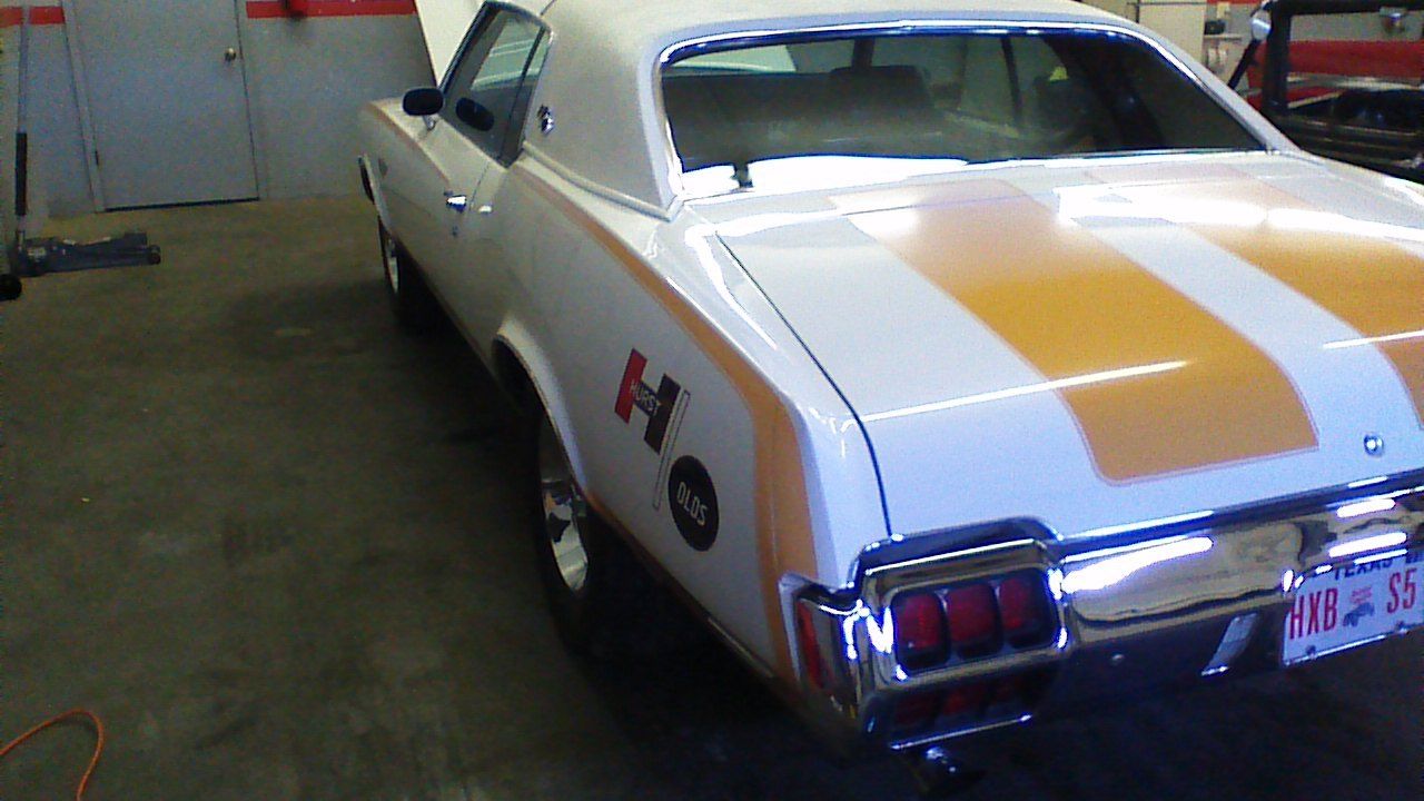 1972 White Oldsmobile 442 HARD TOP