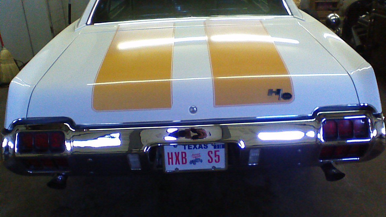 1972 White Oldsmobile 442 HARD TOP