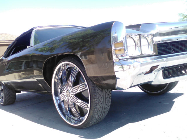 1972 custom color shift brown Chevrolet Impala 2 door convertible