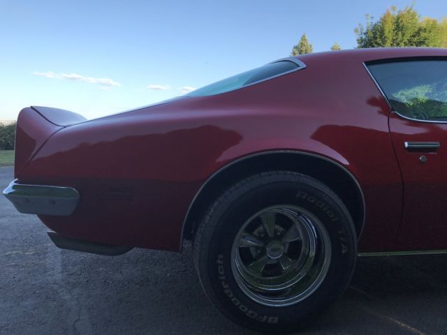 1972 Red Pontiac Firebird Coupe