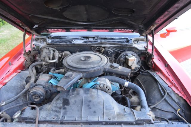1972 Red Pontiac Firebird Coupe