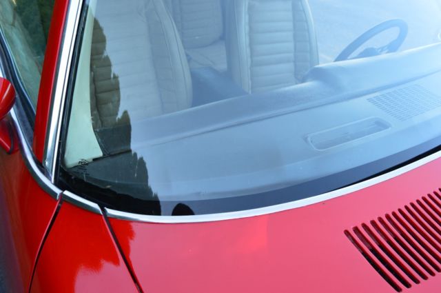 1972 Red Pontiac Firebird Coupe