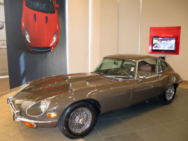 1972 Brown Jaguar E-Type Coupe