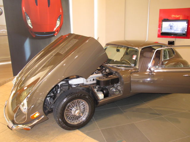 1972 Brown Jaguar E-Type Coupe