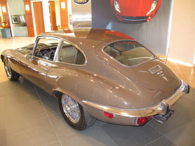 1972 Brown Jaguar E-Type Coupe
