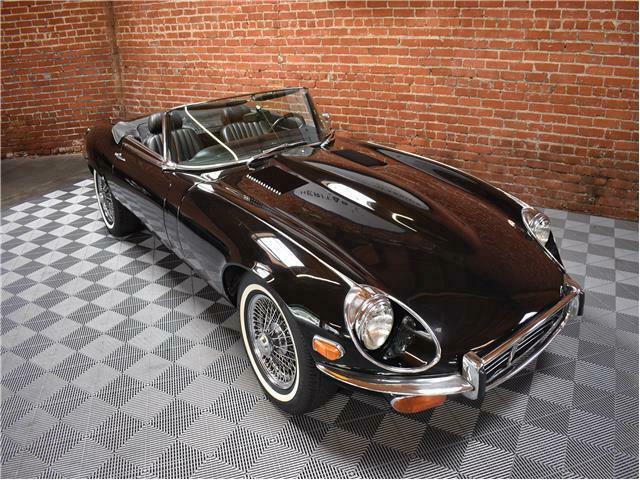 1972 Black Jaguar XK Convertible
