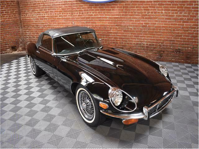 1972 Black Jaguar XK Convertible