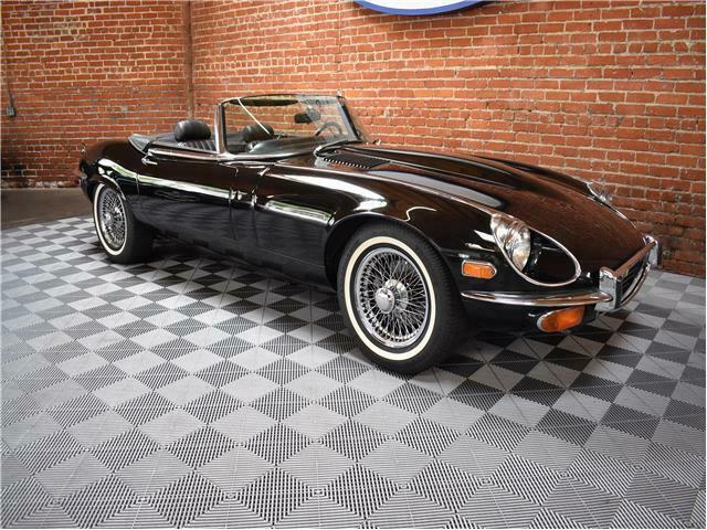 1972 Black Jaguar XK Convertible