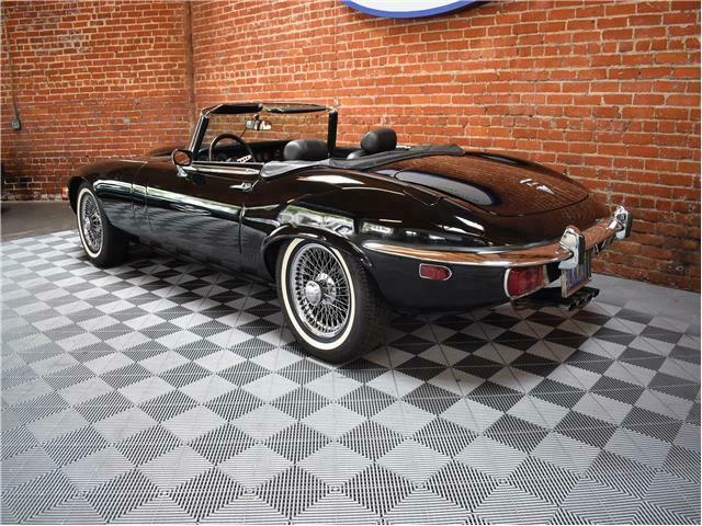 1972 Black Jaguar XK Convertible