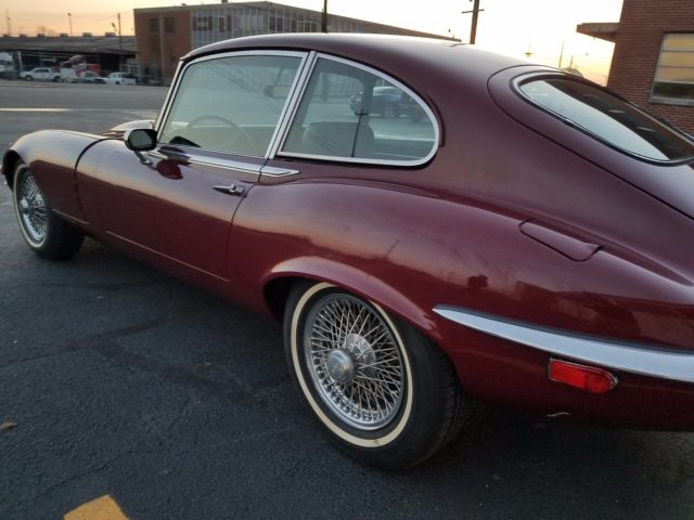 1972 Red Jaguar E-Type Coupe