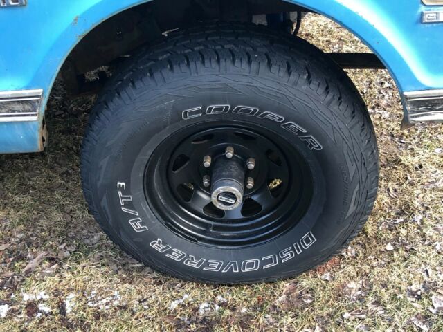 1972 Blue Chevrolet C/K Pickup 1500 Standard Cab Pickup