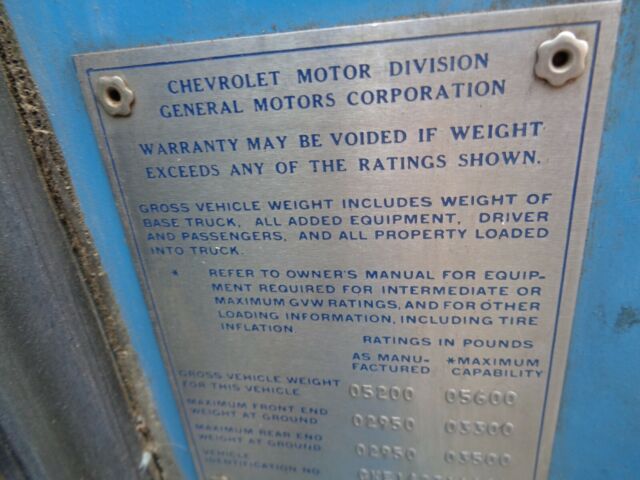 1972 Blue Chevrolet C/K Pickup 1500 Standard Cab Pickup