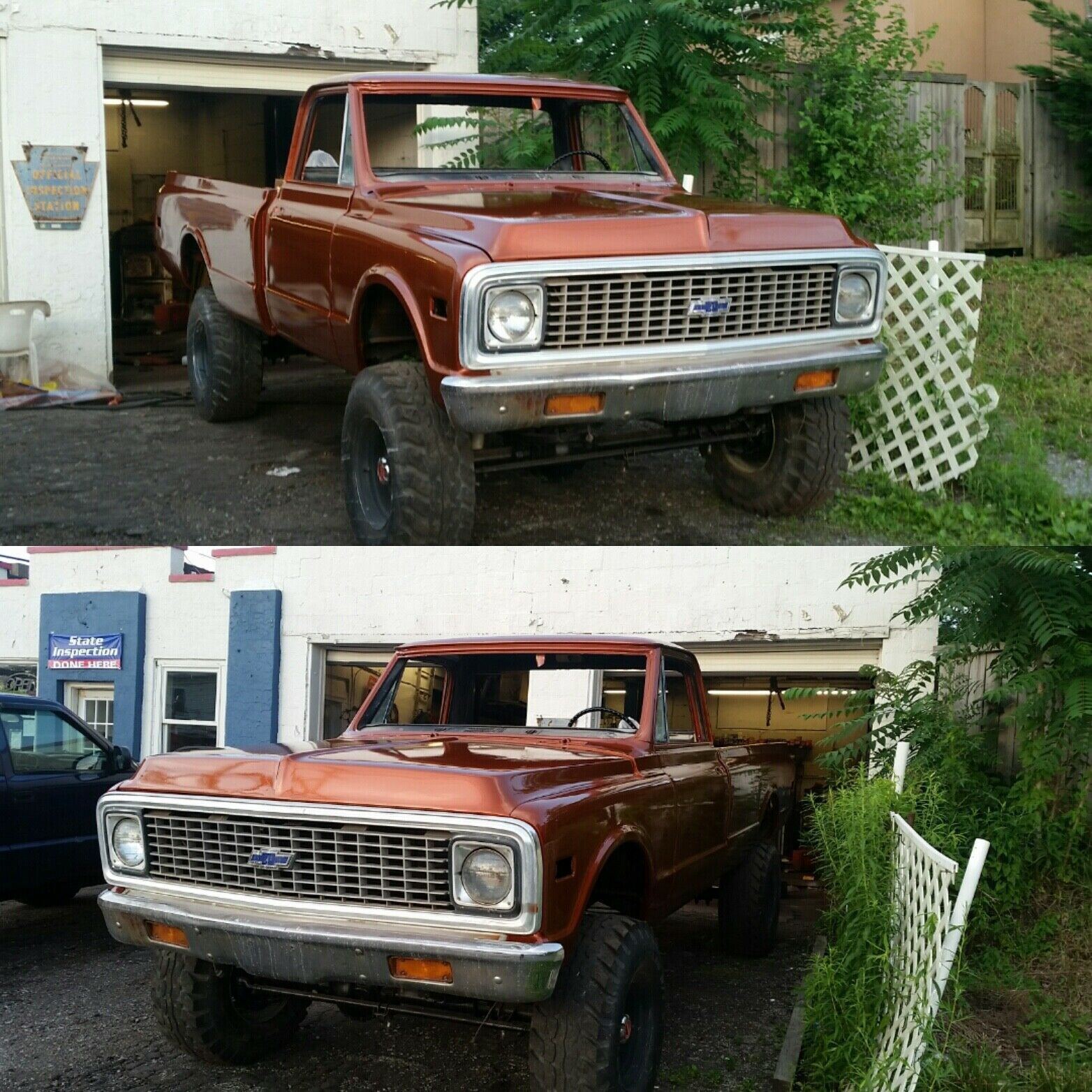 1972 Orange Chevrolet Other Pickups Cab & Chassis