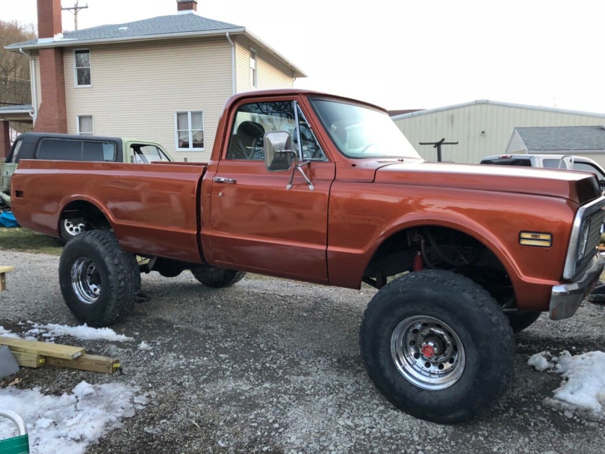 1972 Orange Chevrolet Other Pickups Cab & Chassis