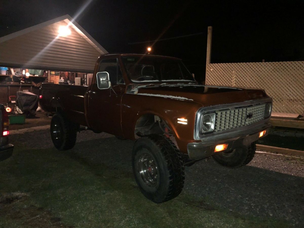 1972 Orange Chevrolet Other Pickups Cab & Chassis