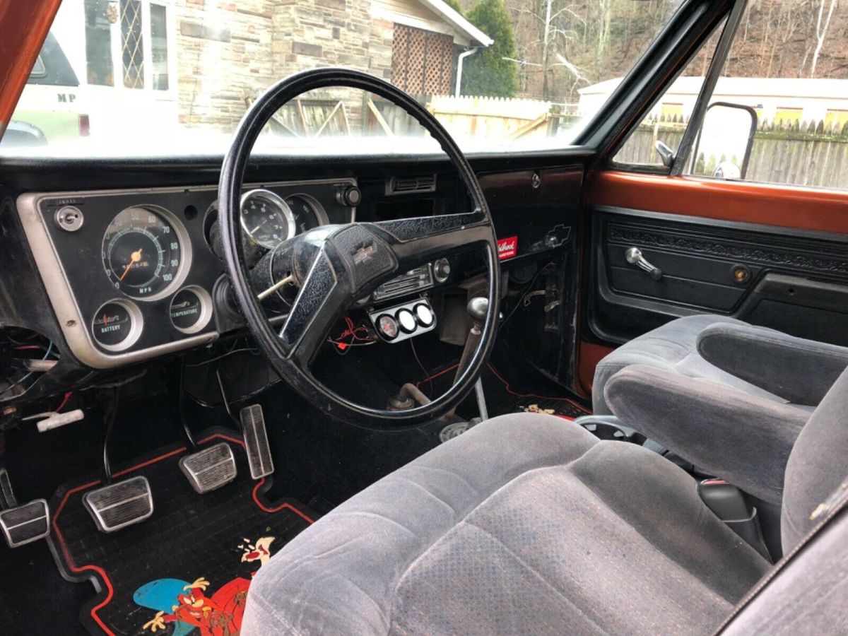 1972 Orange Chevrolet Other Pickups Cab & Chassis