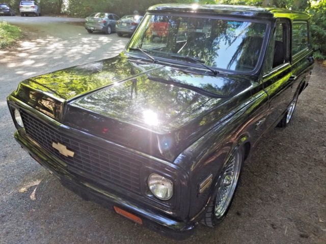 1972 Black Chevrolet Blazer Convertible