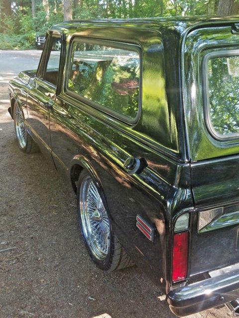 1972 Black Chevrolet Blazer Convertible