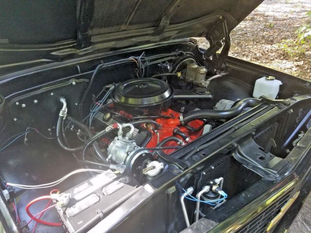 1972 Black Chevrolet Blazer Convertible