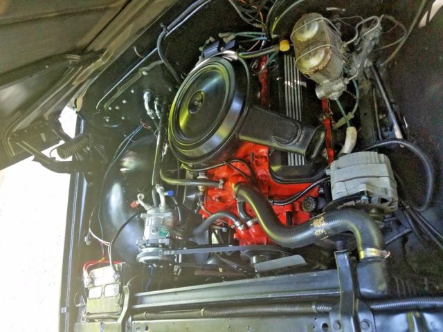 1972 Black Chevrolet Blazer Convertible